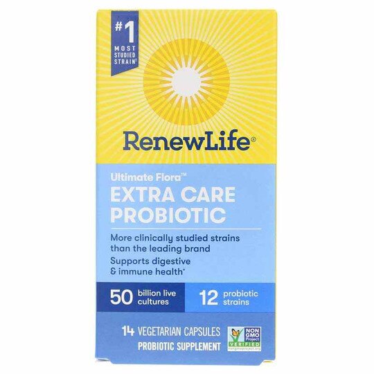 Ultimate Flora Probiotic 50 Billion Extra Care Formula, RNL